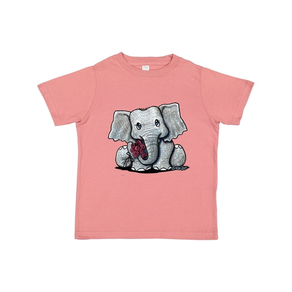 Inktastic Kiniart Elephant Boys or Girls Toddler T-Shirt