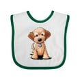 thumbnail image 1 of Inktastic Kiniart Mini Goldendoodle Boys or Girls Baby Bib, 1 of 4