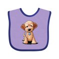 thumbnail image 1 of Inktastic Kiniart Mini Goldendoodle Boys or Girls Baby Bib, 1 of 4