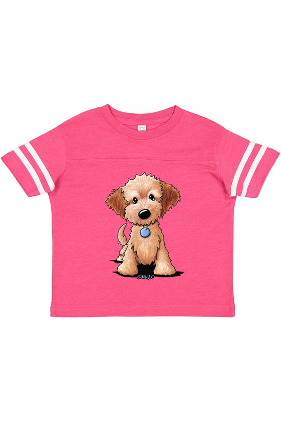 Kiniart Mini Goldendoodle Boys or Girls Toddler T-Shirt