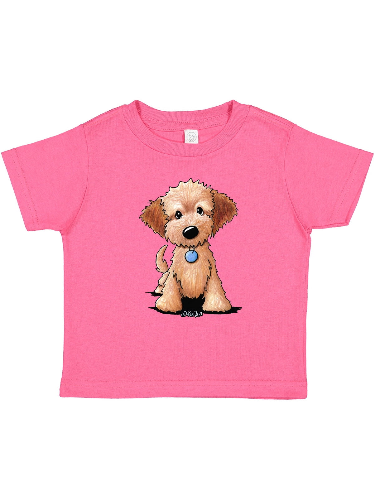 Inktastic Kiniart Mini Goldendoodle Boys or Girls Toddler T-Shirt ...