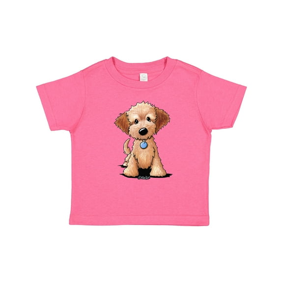 Inktastic Kiniart Mini Goldendoodle Boys or Girls Toddler T-Shirt