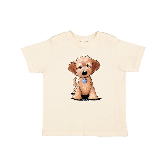 Inktastic Kiniart Mini Goldendoodle Boys or Girls Toddler T-Shirt