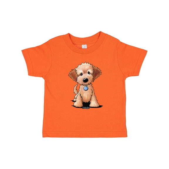 Inktastic Kiniart Mini Goldendoodle Boys or Girls Toddler T-Shirt