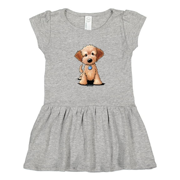Inktastic KiniArt Mini Goldendoodle Girls Toddler Dress