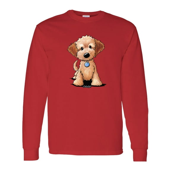 Inktastic Kiniart Mini Goldendoodle Long Sleeve T-Shirt