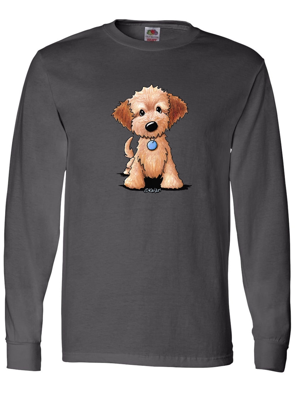 Inktastic KiniArt Mini Goldendoodle Long Sleeve T Shirt Walmart