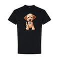 thumbnail image 1 of Inktastic Kiniart Mini Goldendoodle T-Shirt, 1 of 5