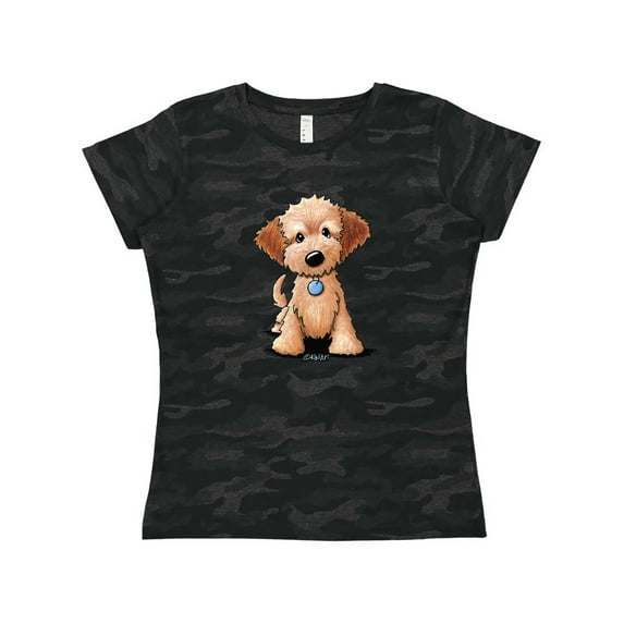 Inktastic Kiniart Mini Goldendoodle Women's T-Shirt