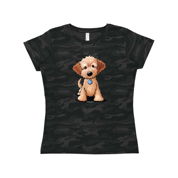 Inktastic Kiniart Mini Goldendoodle Women's T-Shirt