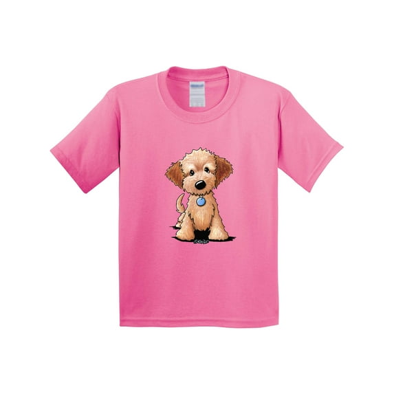 Inktastic Kiniart Mini Goldendoodle Youth T-Shirt
