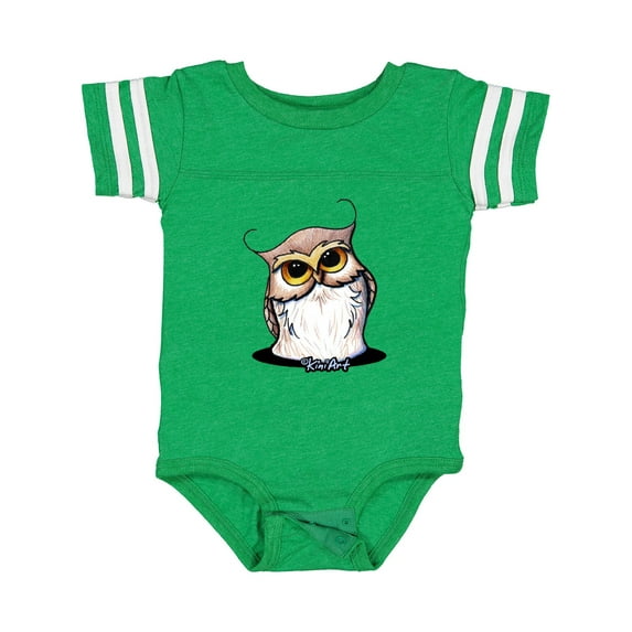 Inktastic KiniArt Owl Boys or Girls Baby Bodysuit