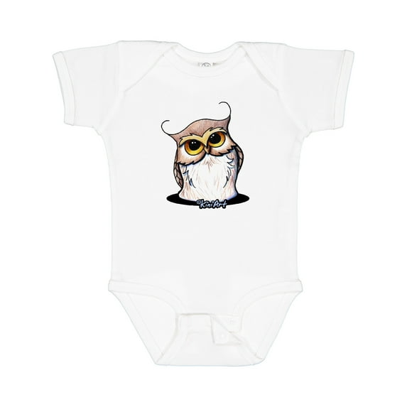 Inktastic KiniArt Owl Boys or Girls Baby Bodysuit