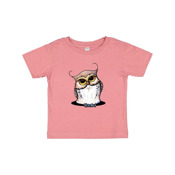Inktastic KiniArt Owl Boys or Girls Baby T-Shirt