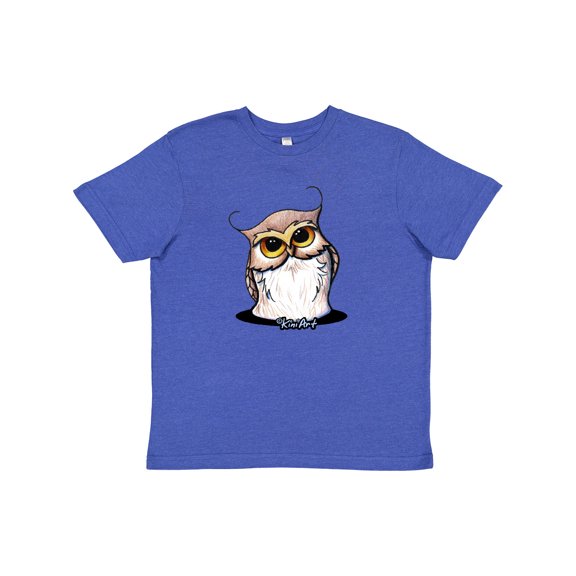 Inktastic KiniArt Owl Youth T-Shirt