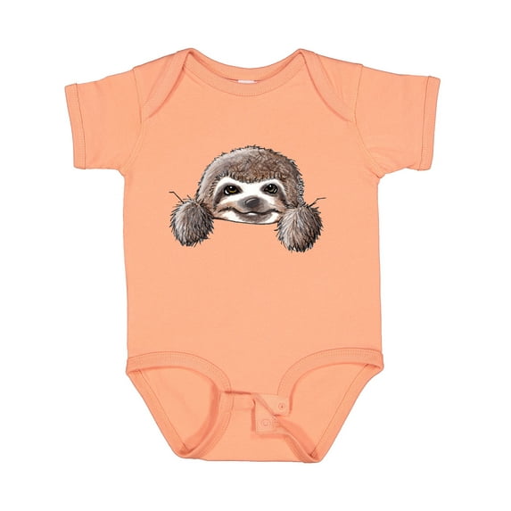 Inktastic Kiniart Sloth Boys or Girls Baby Bodysuit