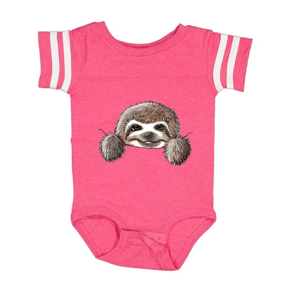 Inktastic Kiniart Sloth Boys or Girls Baby Bodysuit