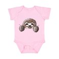 thumbnail image 1 of Inktastic Kiniart Sloth Boys or Girls Baby Bodysuit, 1 of 5