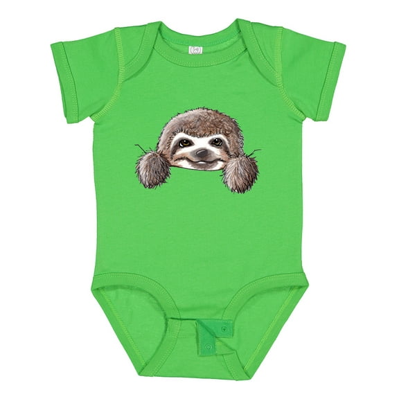 Inktastic Kiniart Sloth Boys or Girls Baby Bodysuit