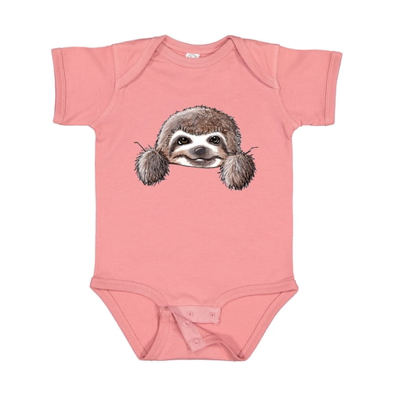 Inktastic Kiniart Sloth Boys or Girls Baby Bodysuit