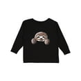 thumbnail image 1 of Inktastic KiniArt Sloth Boys or Girls Long Sleeve Toddler T-Shirt, 1 of 5