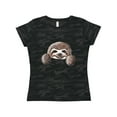 thumbnail image 1 of Inktastic KiniArt Sloth Women's T-Shirt, 1 of 5