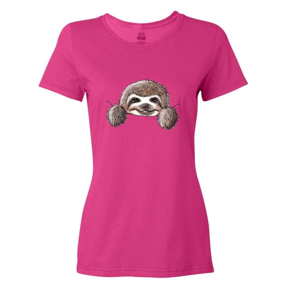 Inktastic KiniArt Sloth Women's T-Shirt
