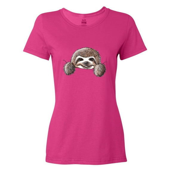 Inktastic KiniArt Sloth Women's T-Shirt
