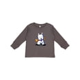 thumbnail image 1 of Inktastic KiniArt Westie with Bone Boys or Girls Long Sleeve Toddler T-Shirt, 1 of 5