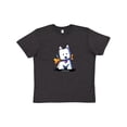 thumbnail image 1 of Inktastic KiniArt Westie with Bone Youth T-Shirt, 1 of 5
