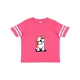 thumbnail image 1 of Inktastic Kiniart Bulldog Puppy Boys or Girls Toddler T-Shirt, 1 of 5