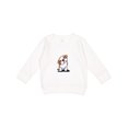 thumbnail image 1 of Inktastic Kiniart Bulldog Puppy Toddler Sweatshirt, 1 of 4