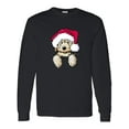 thumbnail image 1 of Inktastic Kiniart Christmas Goldendoodle Long Sleeve T-Shirt, 1 of 5
