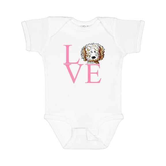 Inktastic Kiniart Doodle Love Boys or Girls Baby Bodysuit