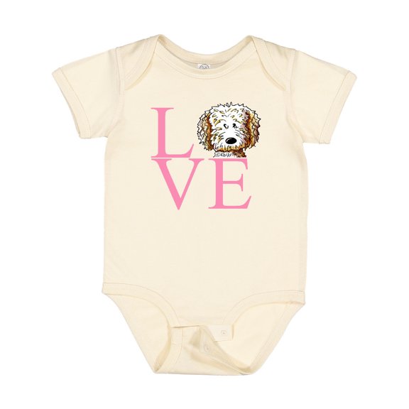 Inktastic Kiniart Doodle Love Boys or Girls Baby Bodysuit