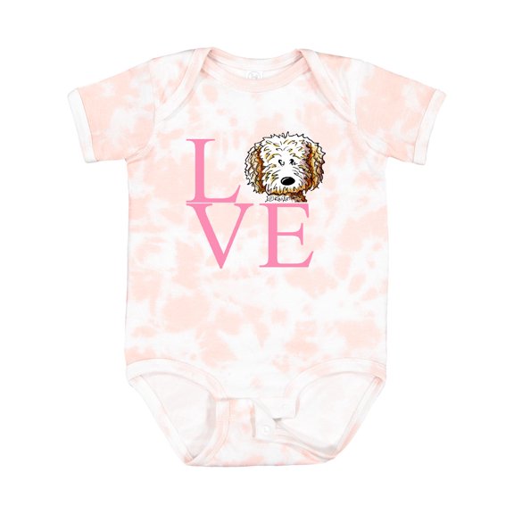 Inktastic Kiniart Doodle Love Boys or Girls Baby Bodysuit