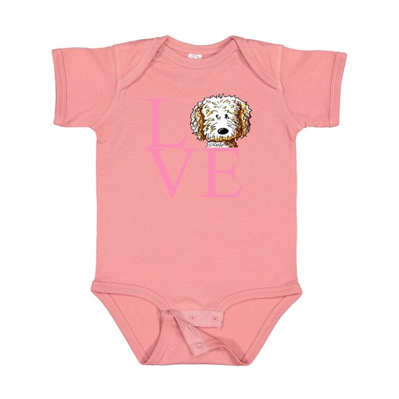 Inktastic Kiniart Doodle Love Boys or Girls Baby Bodysuit