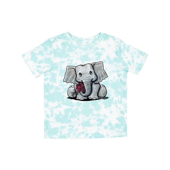 Inktastic Kiniart Elephant Boys or Girls Toddler T-Shirt