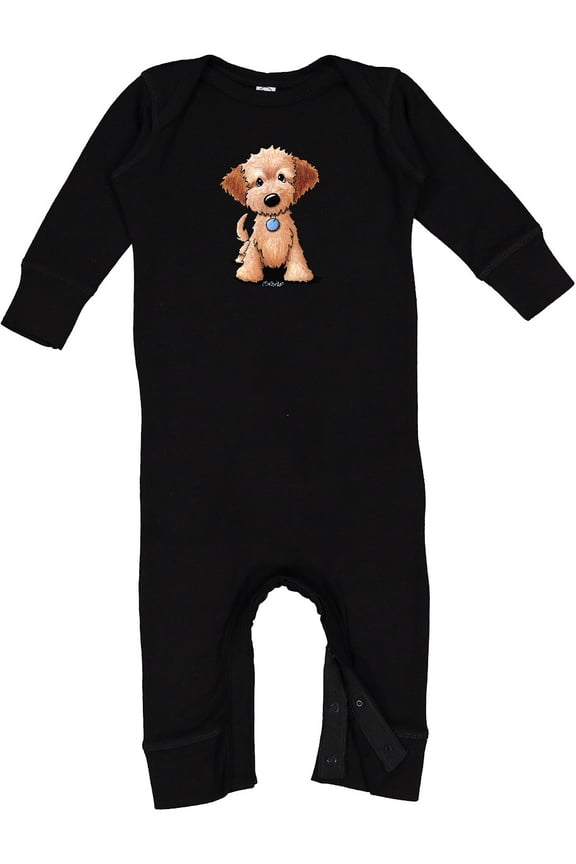 Kiniart Mini Goldendoodle Baby Romper Coveralls