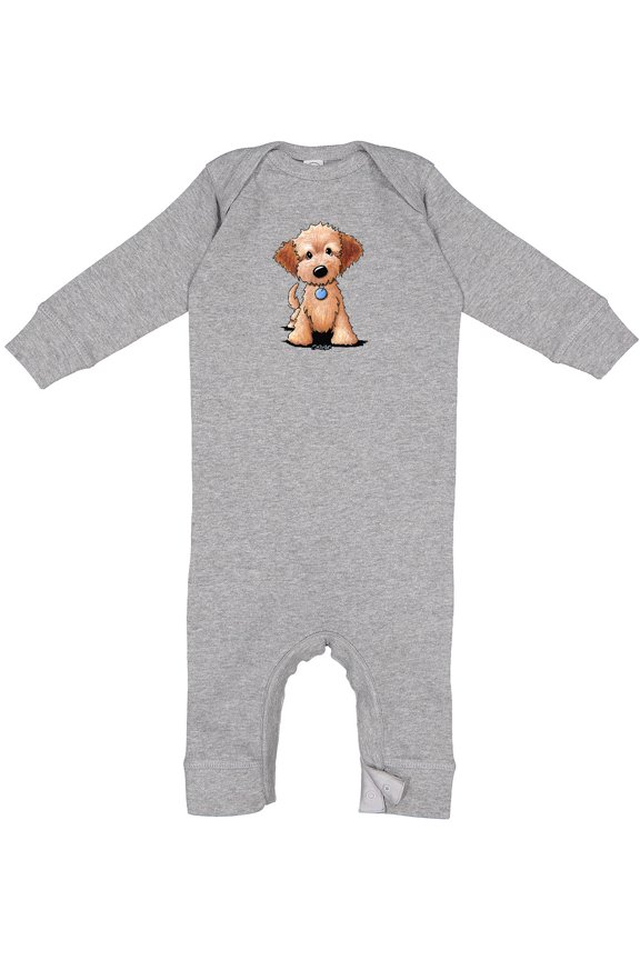 Kiniart Mini Goldendoodle Baby Romper Coveralls