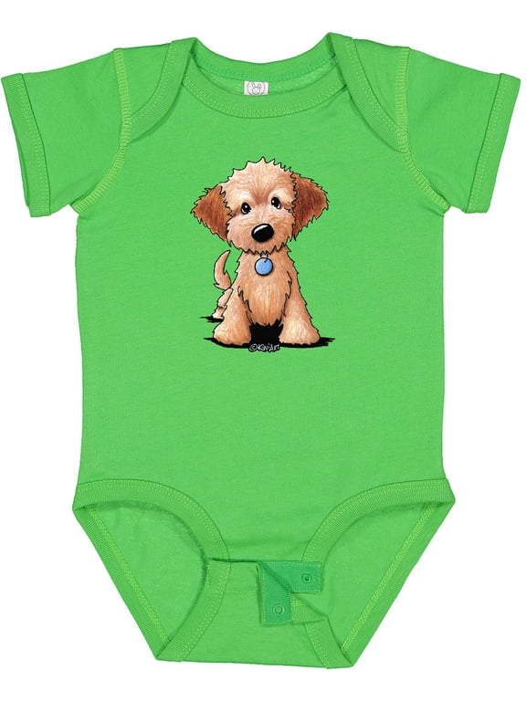 Kiniart Mini Goldendoodle Boys or Girls Baby Bodysuit