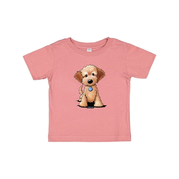 Inktastic Kiniart Mini Goldendoodle Boys or Girls Baby T-Shirt