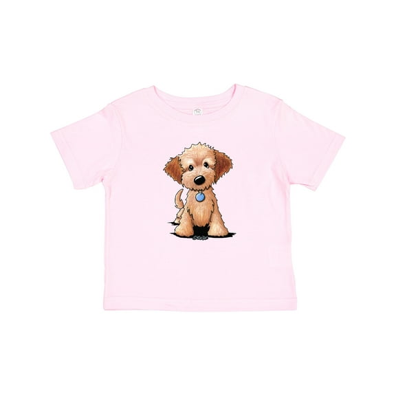 Inktastic Kiniart Mini Goldendoodle Boys or Girls Baby T-Shirt