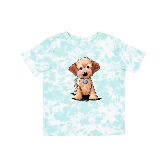 Inktastic Kiniart Mini Goldendoodle Boys or Girls Toddler T-Shirt