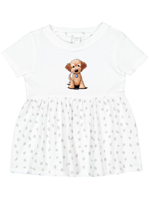 Kiniart Mini Goldendoodle Girls Baby Dress
