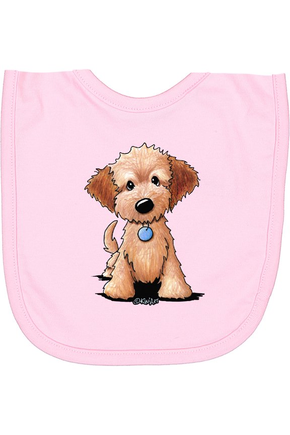 Kiniart Mini Goldendoodle Newborn Bib