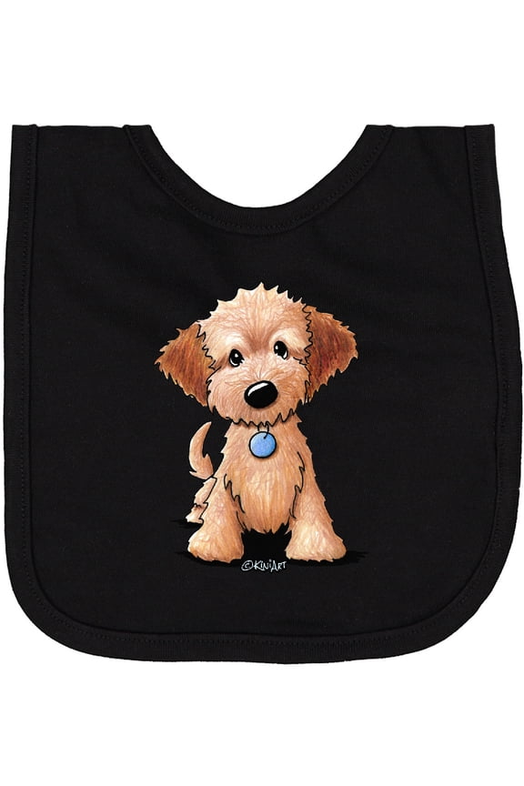 Kiniart Mini Goldendoodle Newborn Bib
