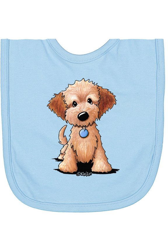 Kiniart Mini Goldendoodle Newborn Bib
