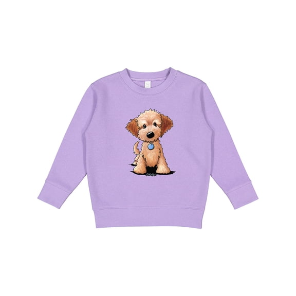 Inktastic Kiniart Mini Goldendoodle Toddler Sweatshirt