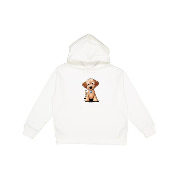 Inktastic Kiniart Mini Goldendoodle Youth Hoodie Sweatshirt